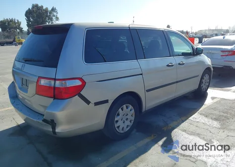 2007 Honda Odyssey Lx z USA, uszkodzony, nr VIN 5FNRL38267B030217
